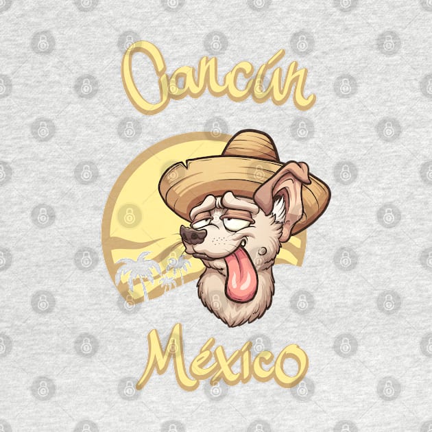 Chihuahua with sombrero by memoangeles